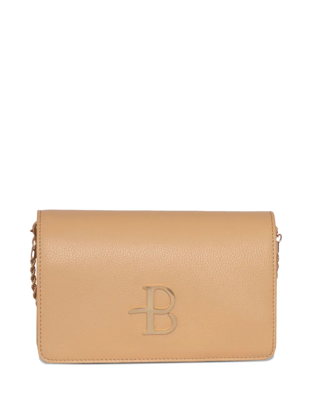 Ballantyne flap chain-strap shoulder bag Beige