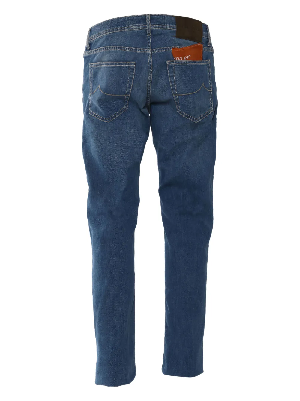 Jacob Cohën Nick jeans met vijf zakken - Blauw