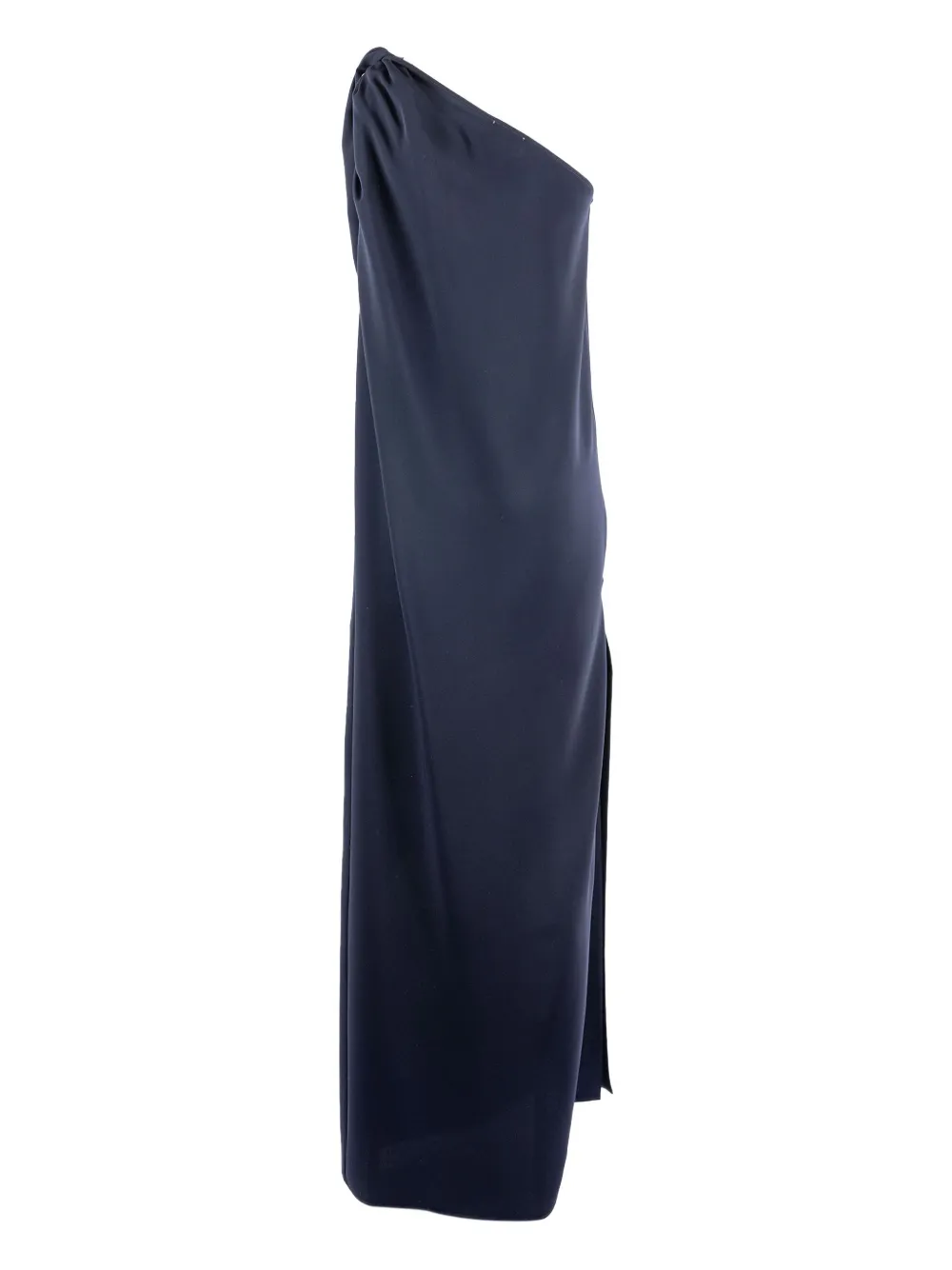 P.A.R.O.S.H. Asymmetrische gedrapeerde jurk - Blauw