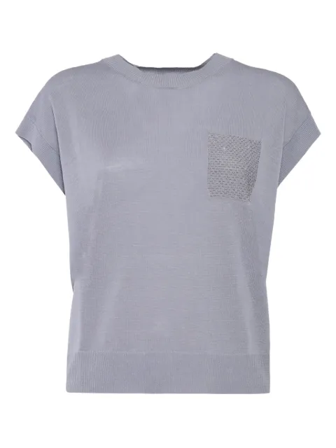 Peserico embellished sweater