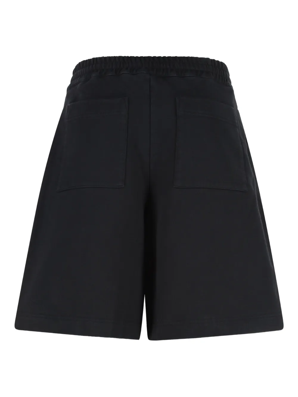 Alexander McQueen Shorts met geborduurd logo Zwart