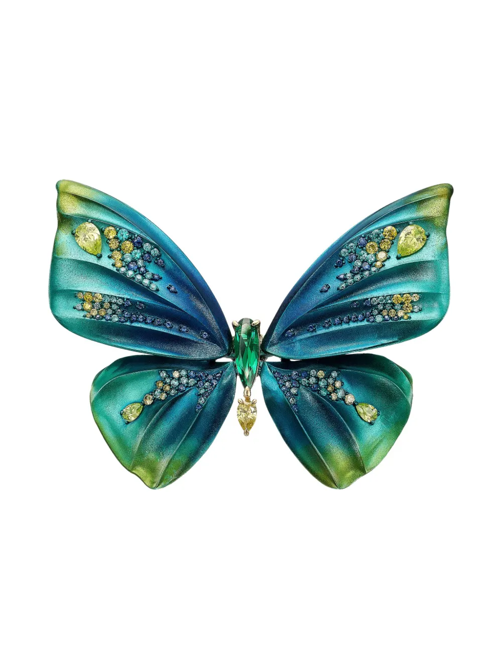 Anabela Chan Aurora butterfly brooch | Blue | Image 1