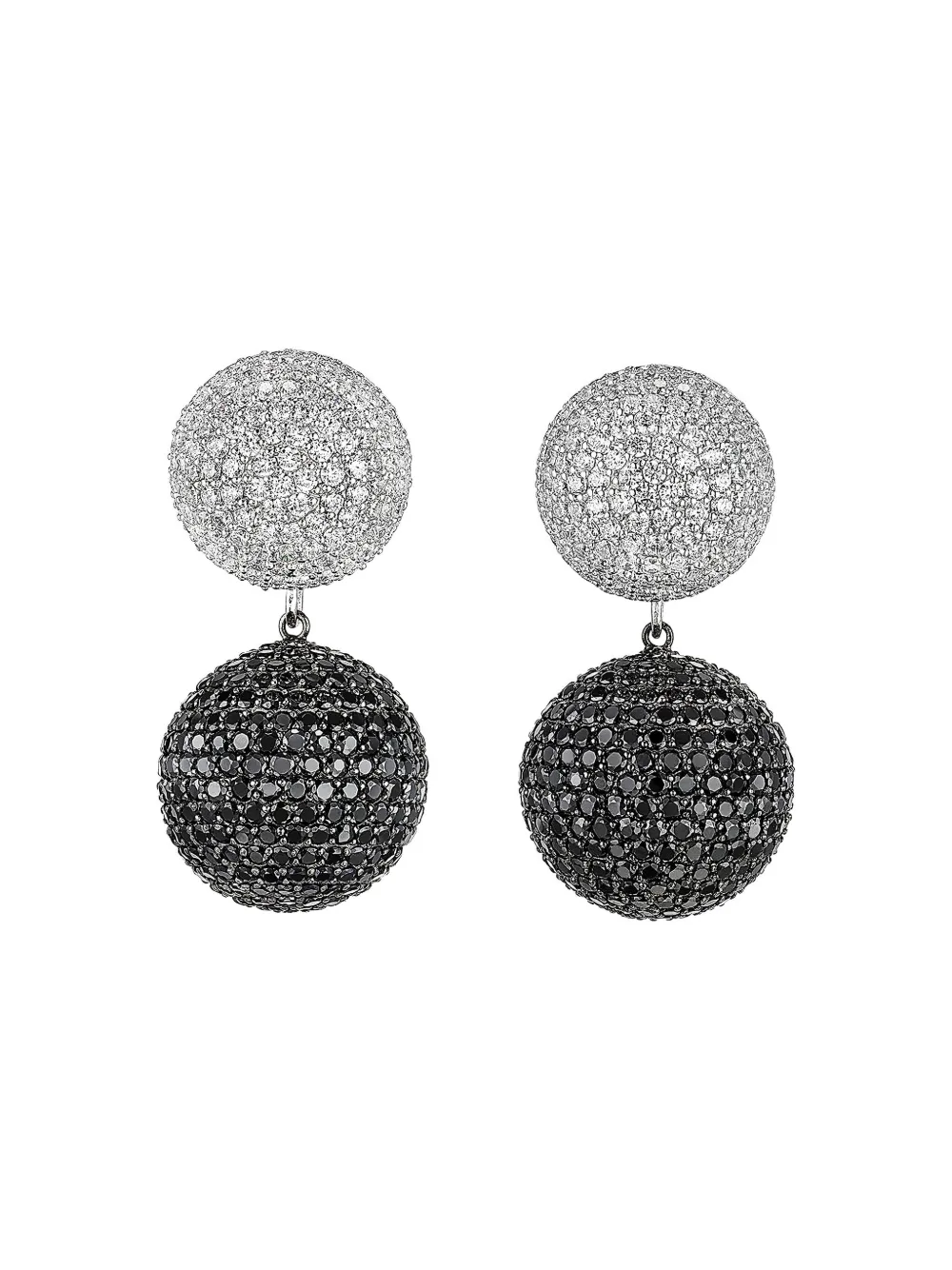 Anabela Chan Bauble diamond earrings | Silver | Image 1
