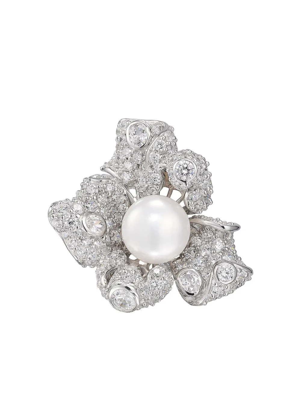 Anabela Chan Mini Blossom Ring | Silber | Image 1
