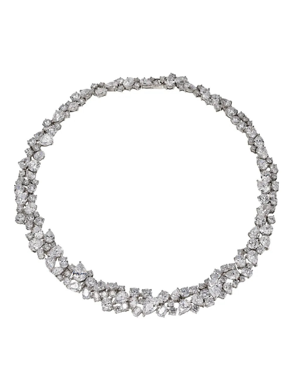 Anabela Chan Garden Of Eden Diamond Necklace In Metallic