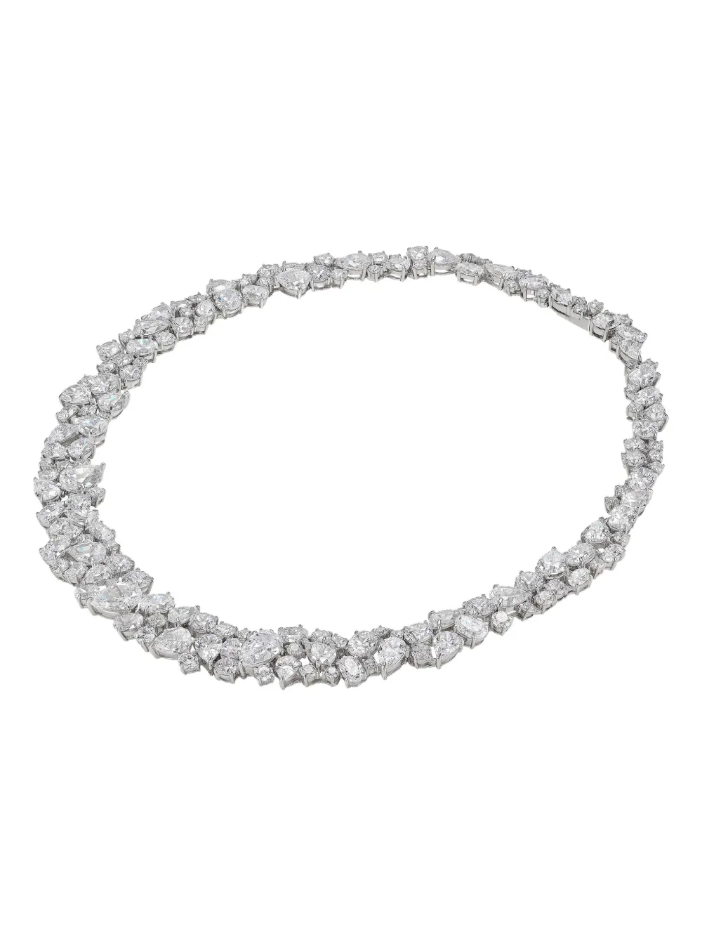Anabela Chan Garden Of Eden Diamond Necklace In Metallic