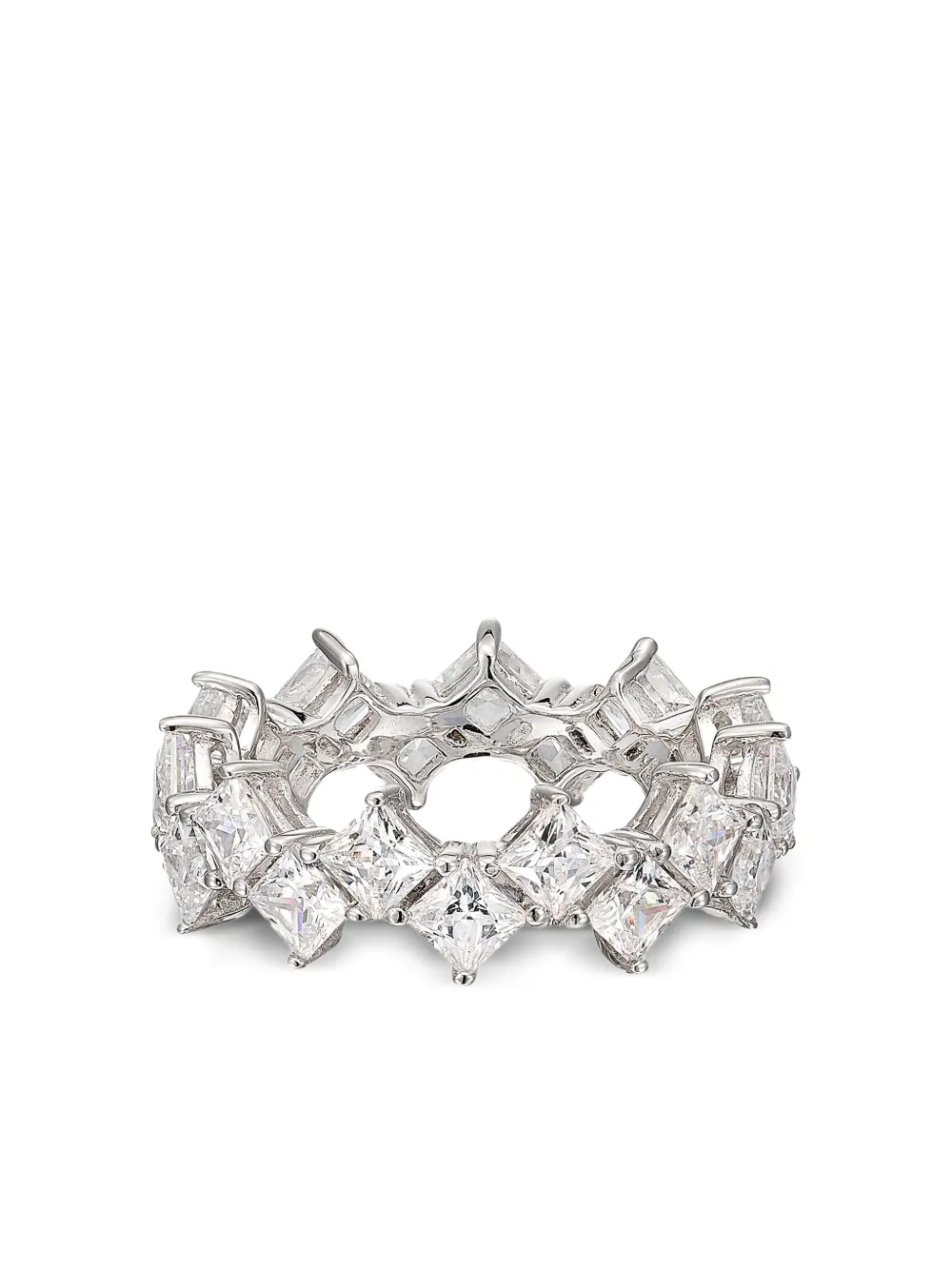 Anabela Chan Eternity Princess diamond ring | Silver | Image 1