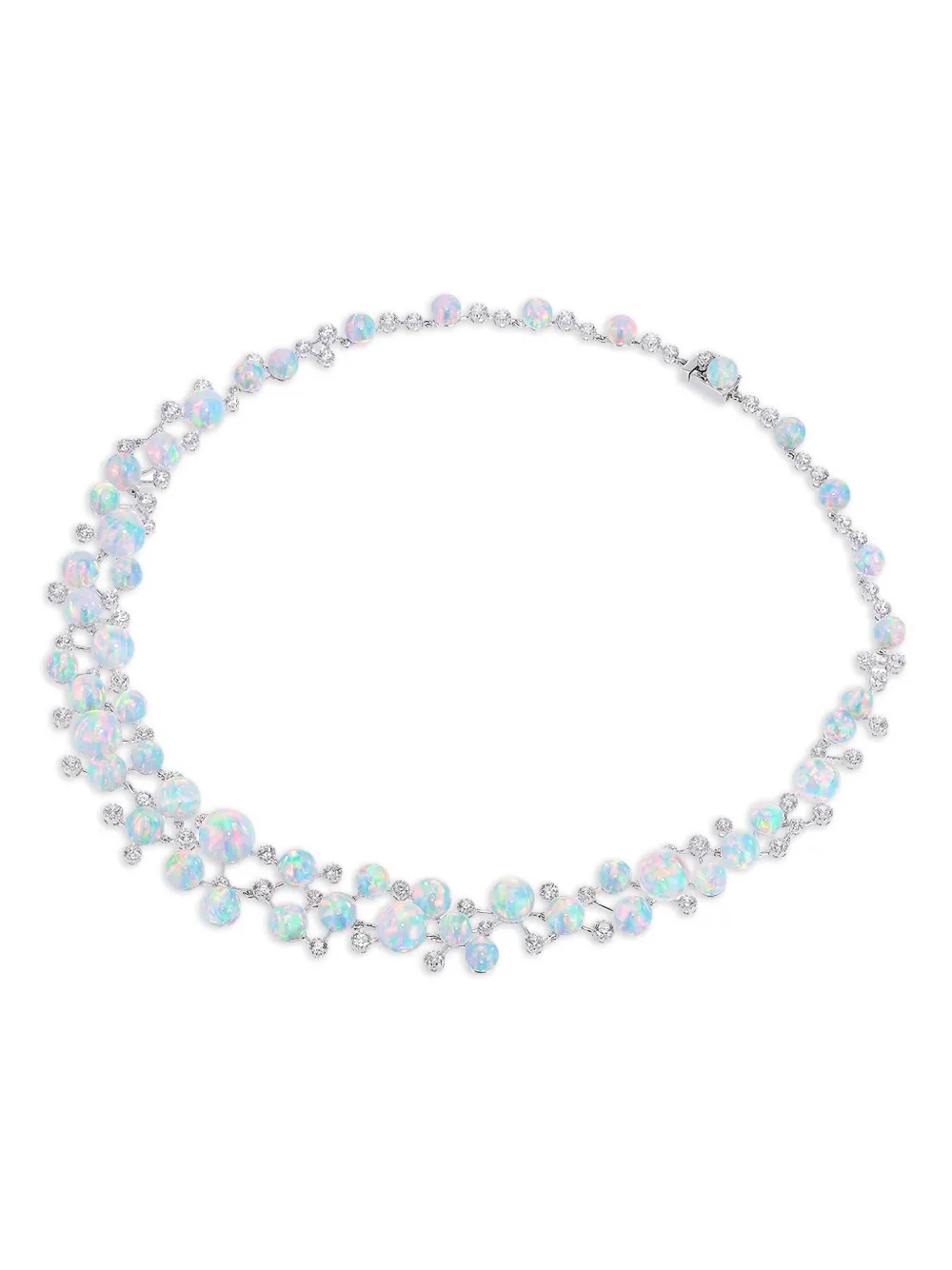 Anabela Chan Collana Constellation con diamanti - Blu