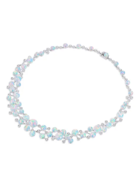 Anabela Chan Constellation diamond and opal necklace