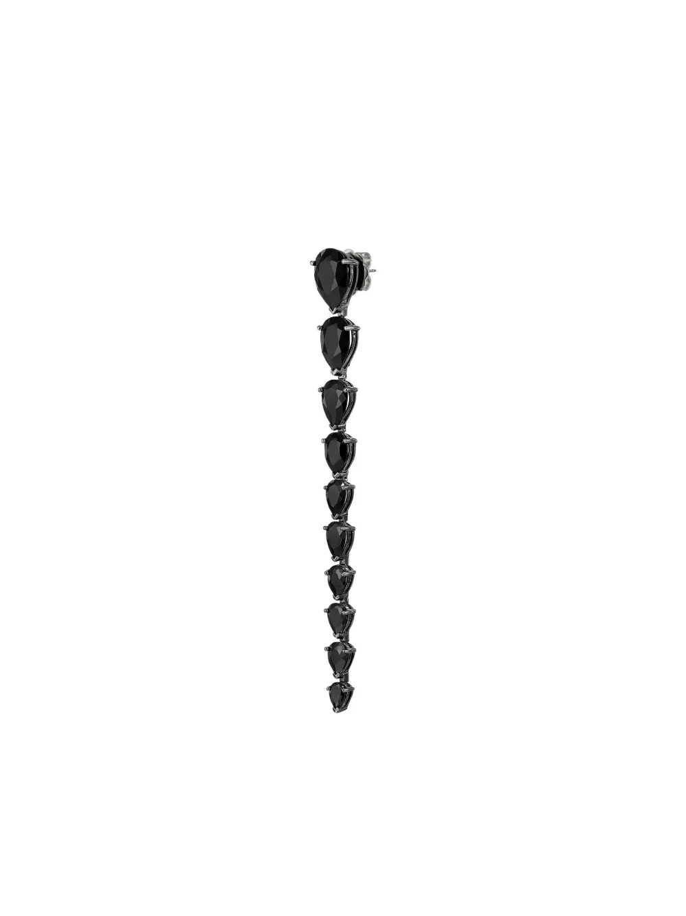 18k White Gold Nova Diamond Drop Earrings