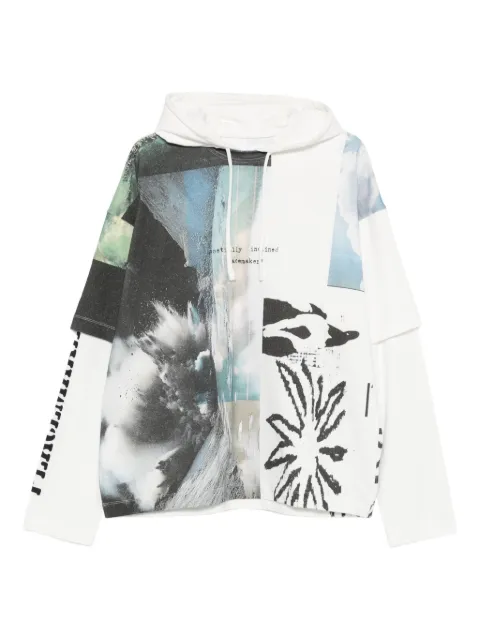 OAMC collage-print hoodie