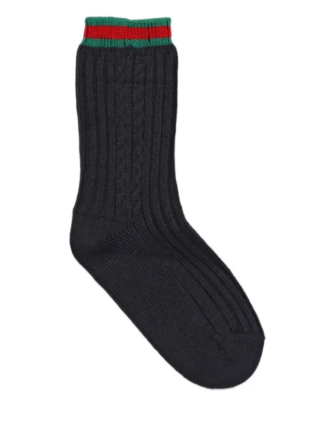 Gucci Kids Web-trim socks