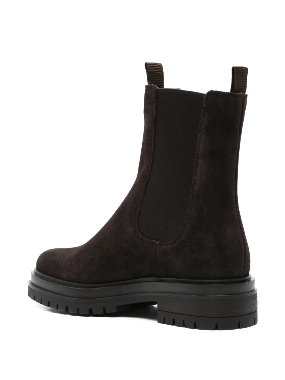 Gianvito Rossi Chester elastic-panel boots Brown