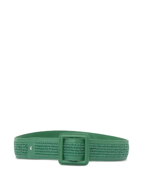 Weekend Max Mara woven square-buckle belt