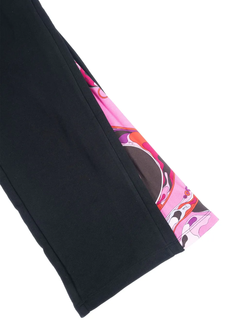 PUCCI Junior Trainingsbroek met vlakken Zwart