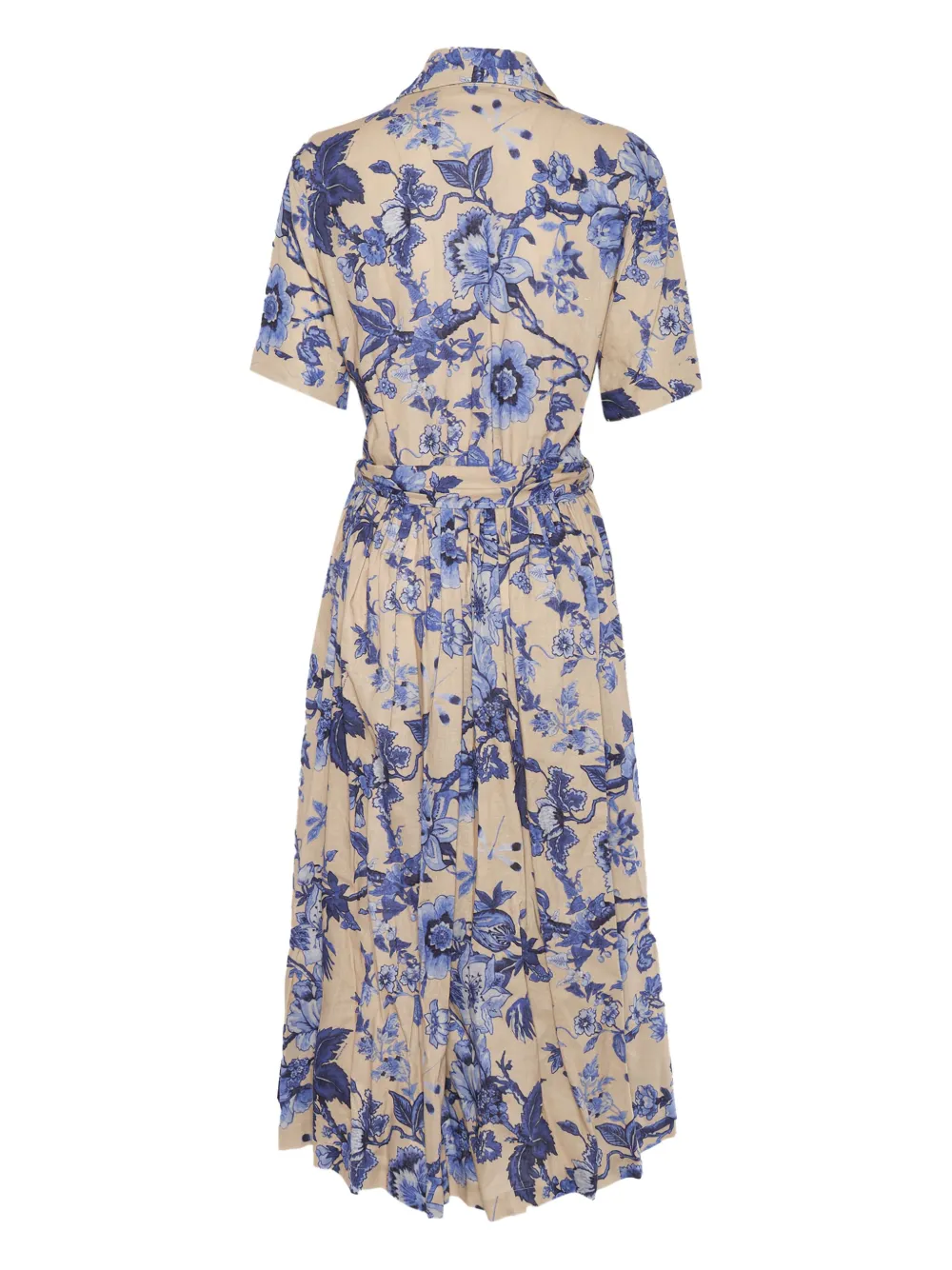 Ballantyne Jurk met bloemenprint - Beige
