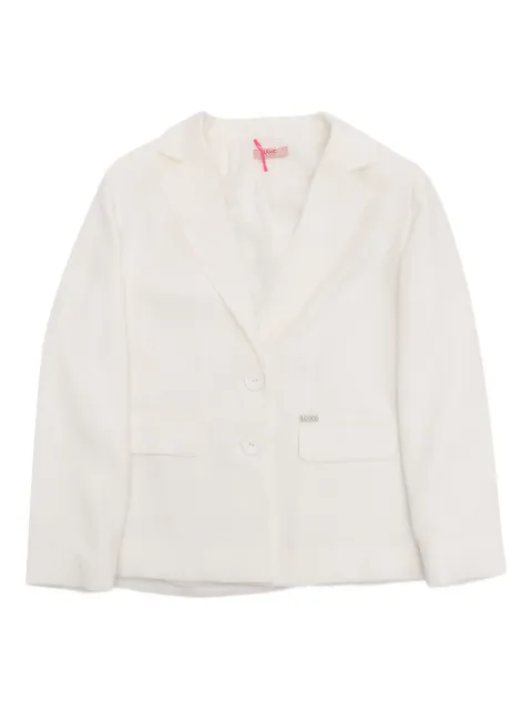 Liu Jo Kids notched-lapel buttoned blazer