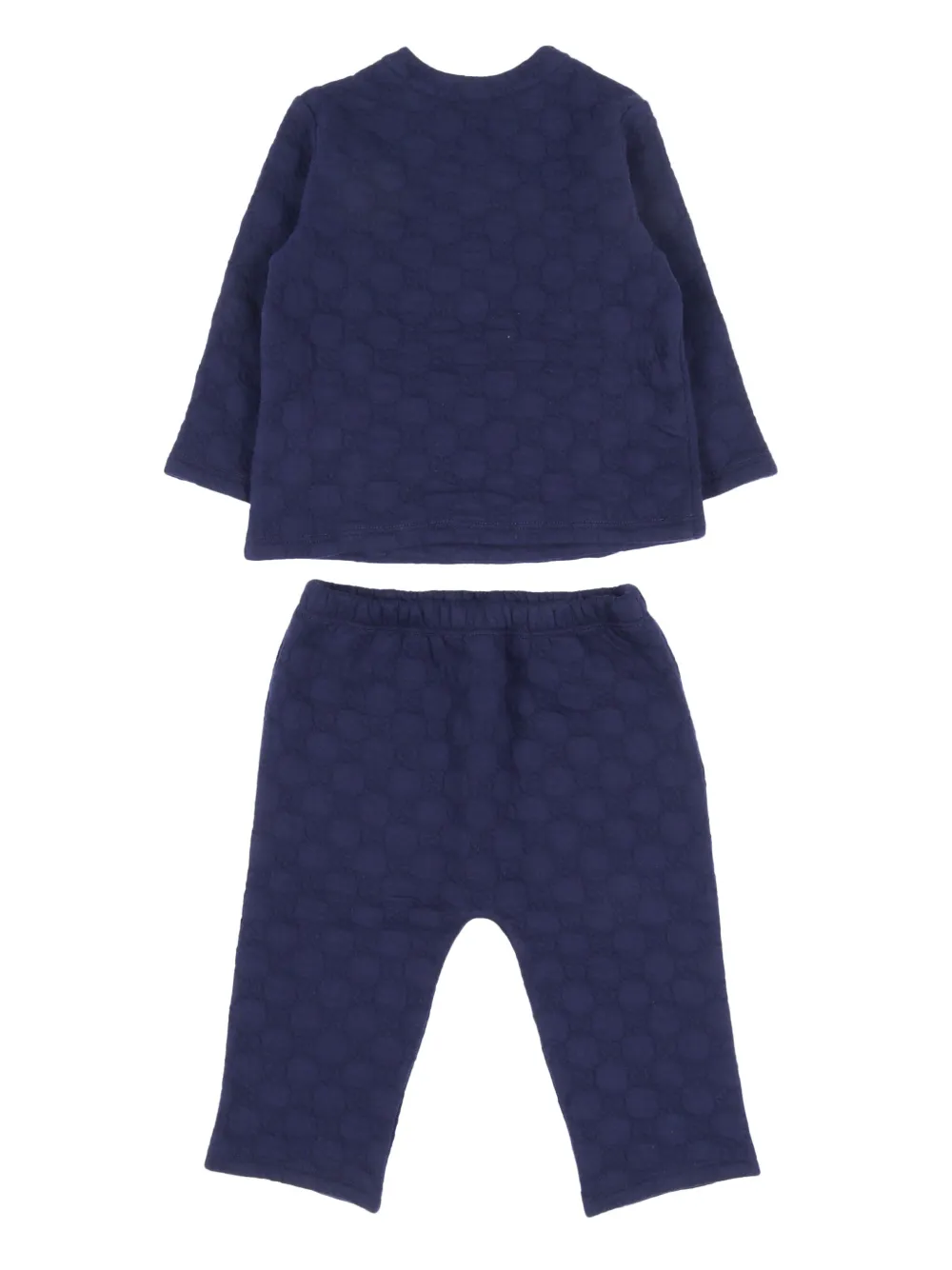Gucci Kids GG gewatteerd jersey set Blauw