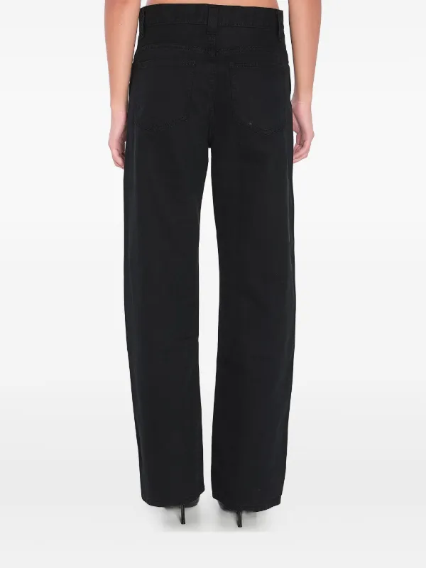 KHAITE Bonnie five-pocket Jeans | Black | FARFETCH