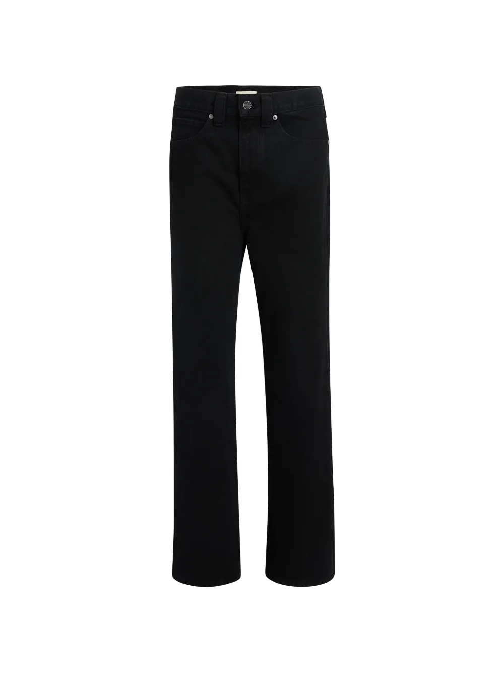 KHAITE Jeans Bonnie con cinque tasche - Nero