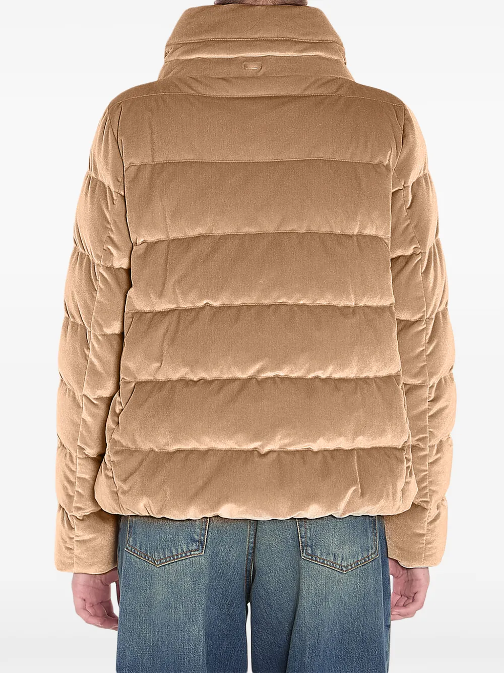 Herno Fluwelen jack Beige