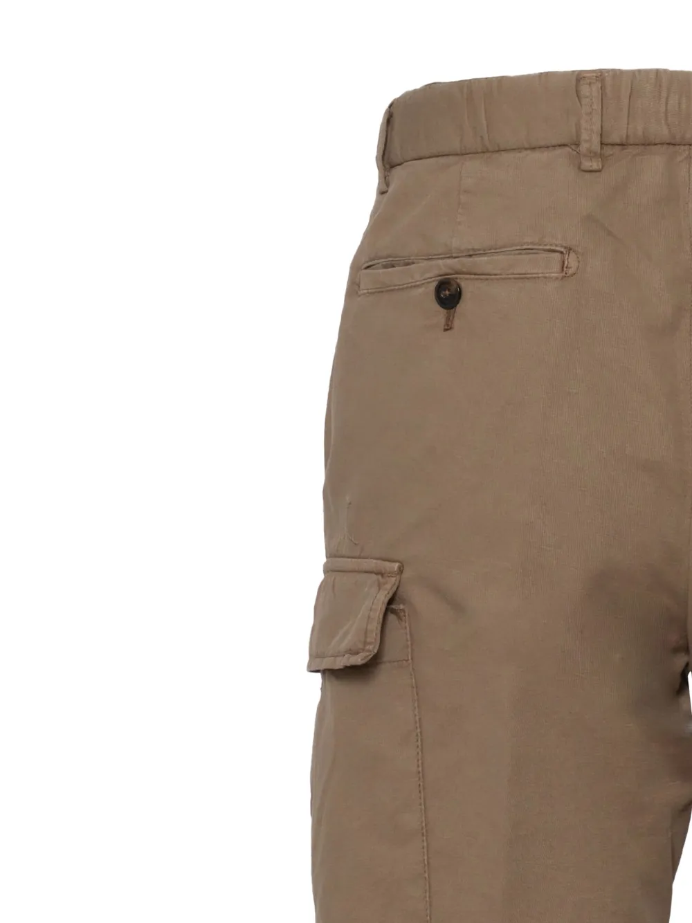 Briglia 1949 Shorts met cargo zak Beige