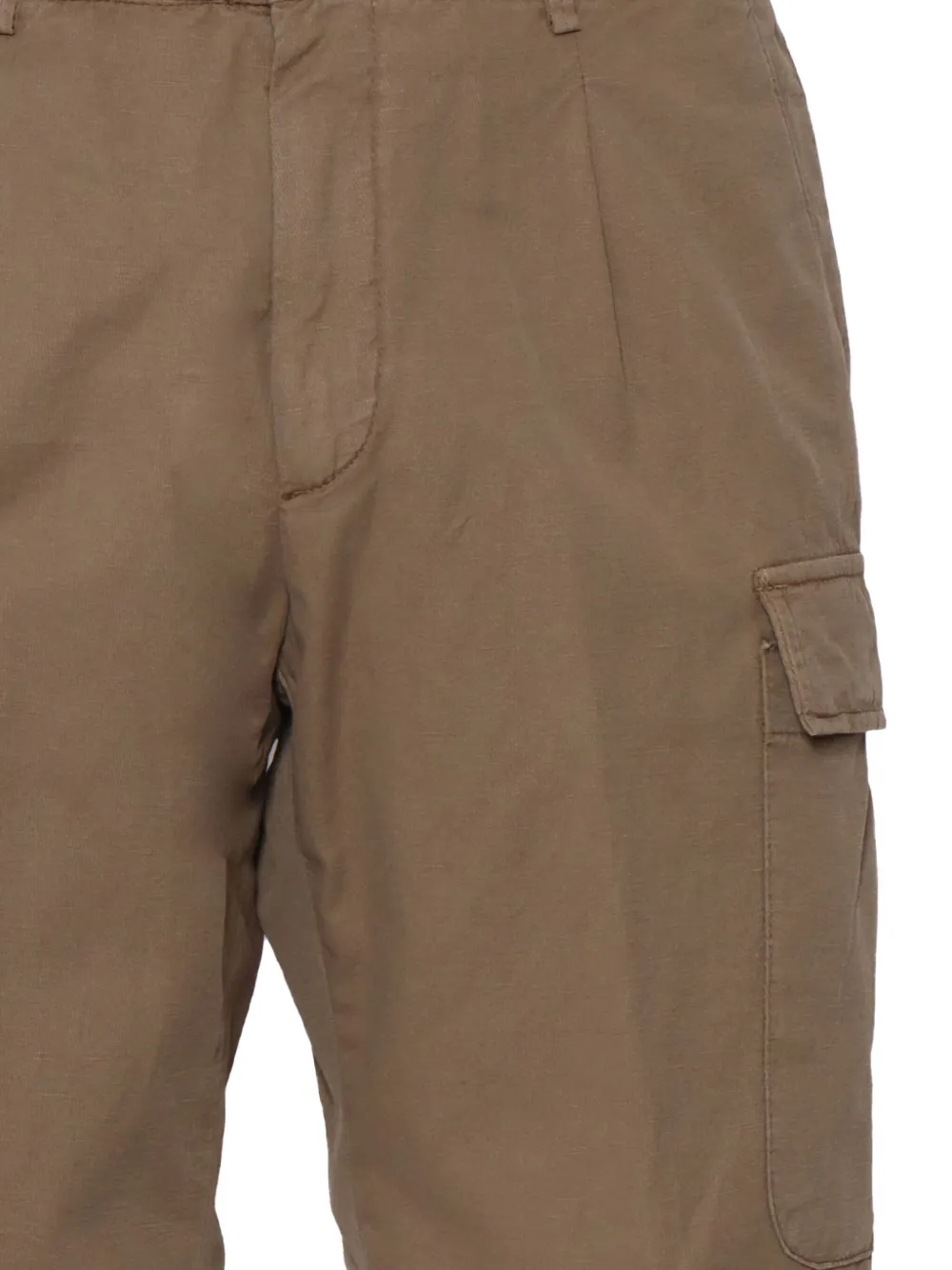 Briglia 1949 Shorts met cargo zak Beige