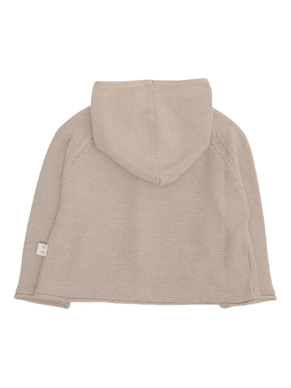 TEDDY & MINOU Vest met geborduurde kat Beige