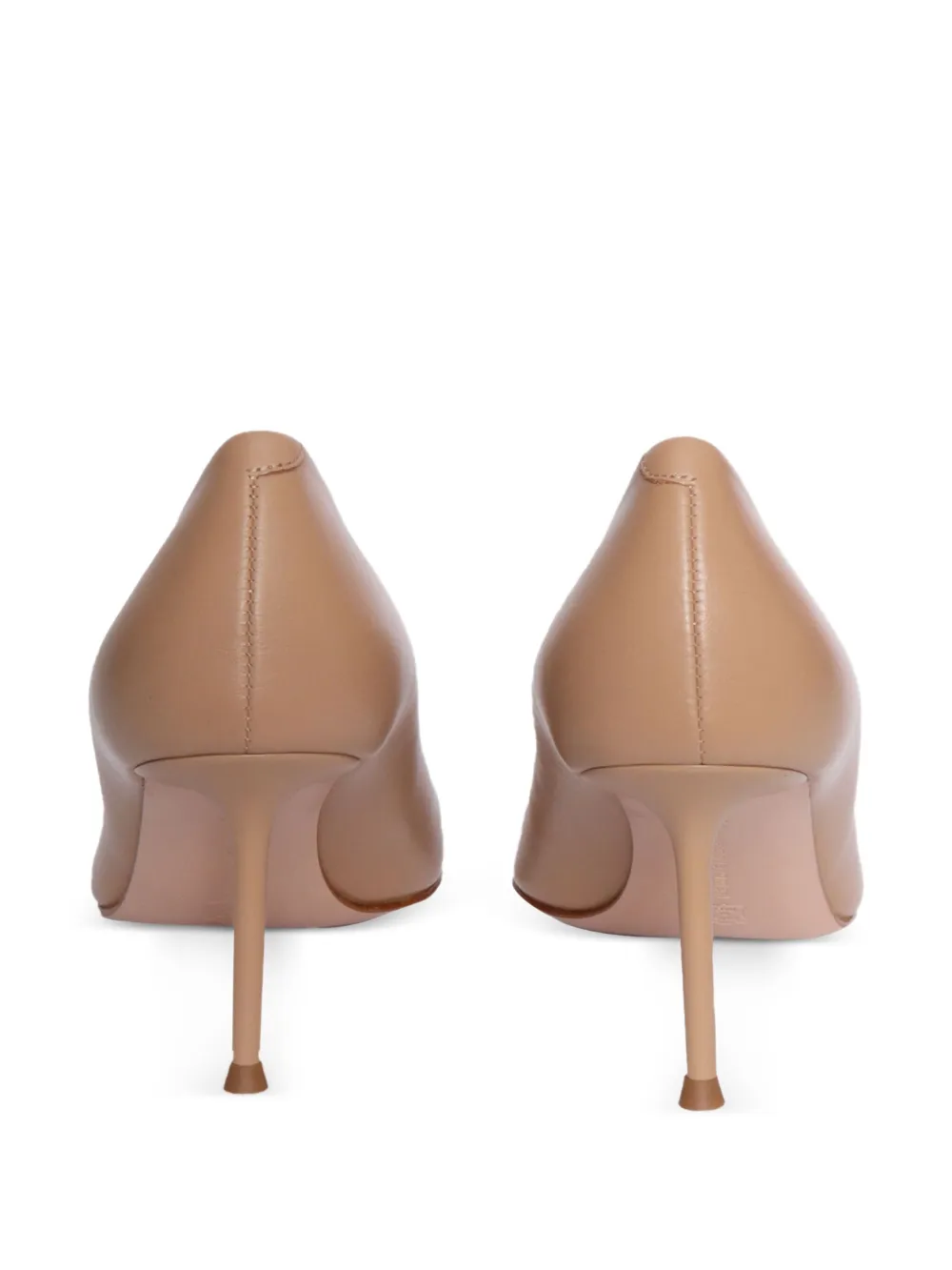 Sergio Levantesi pointed-toe leather pumps Neutrals