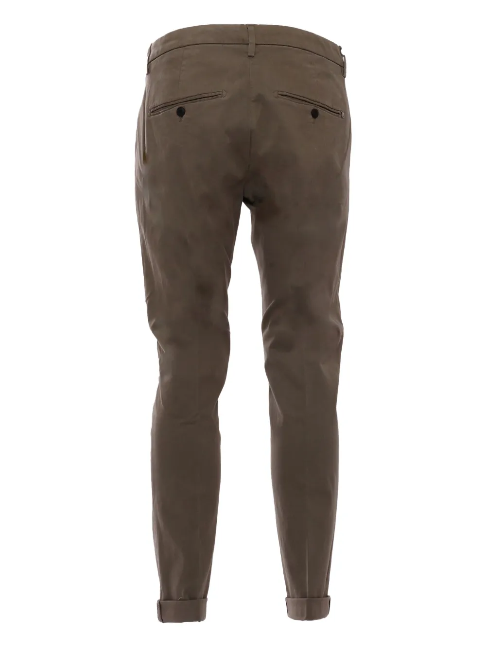 DONDUP Gaubert broek met omgeslagen pijpen - 027 BROWN