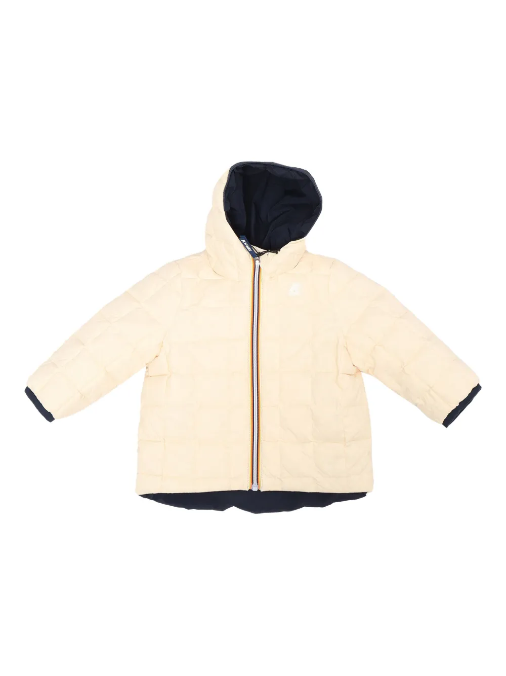 K-Way Jack フーデッド キルティングコート - ニュートラル K-Way Jack フーデッド キルティングコート - ニュートラル