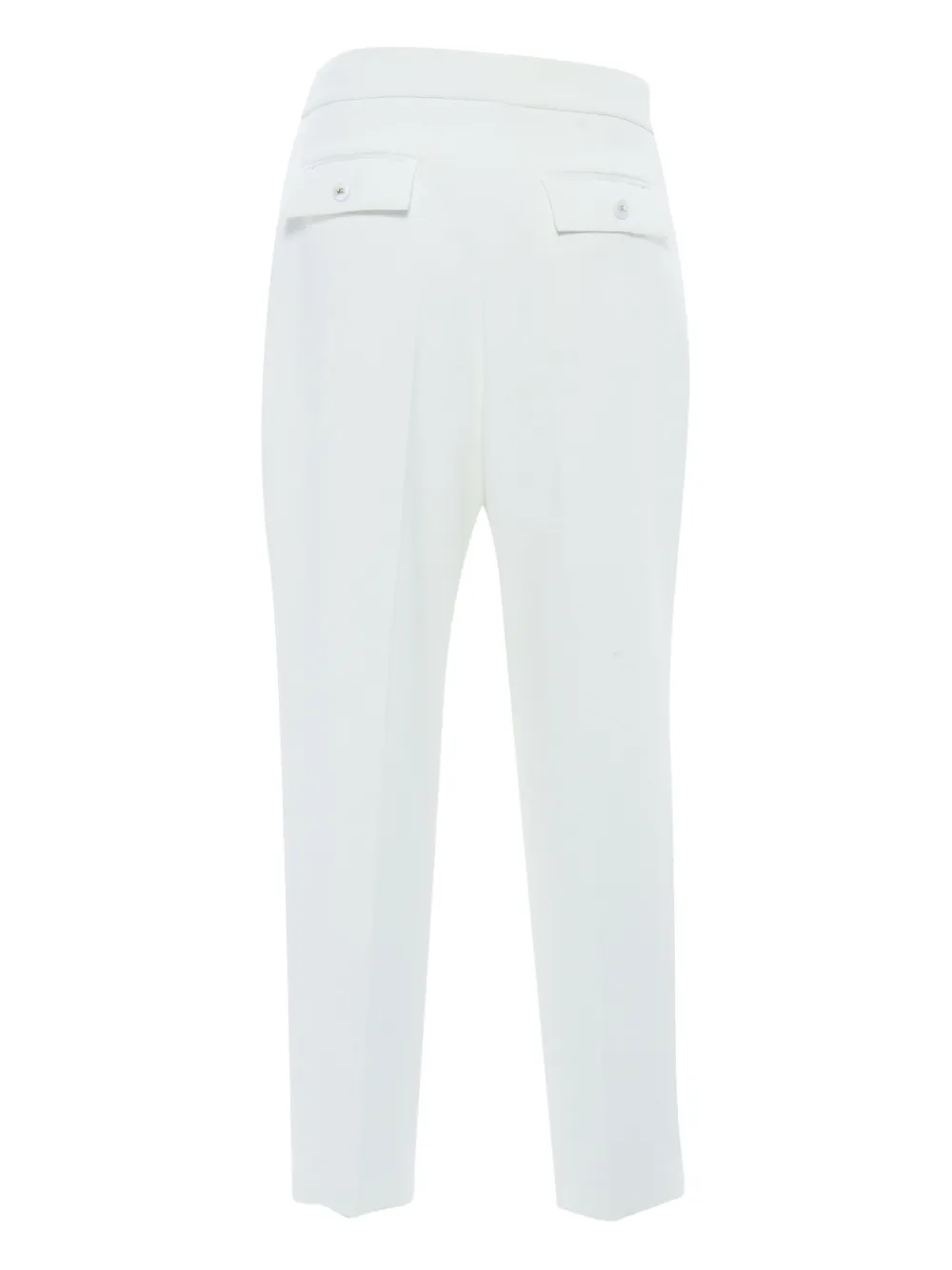 Elisabetta Franchi Geplooide pantalon - Wit