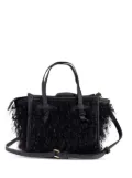 GIANNI CHIARINI Miss Marcela fringed knot-detail mini bag - Black
