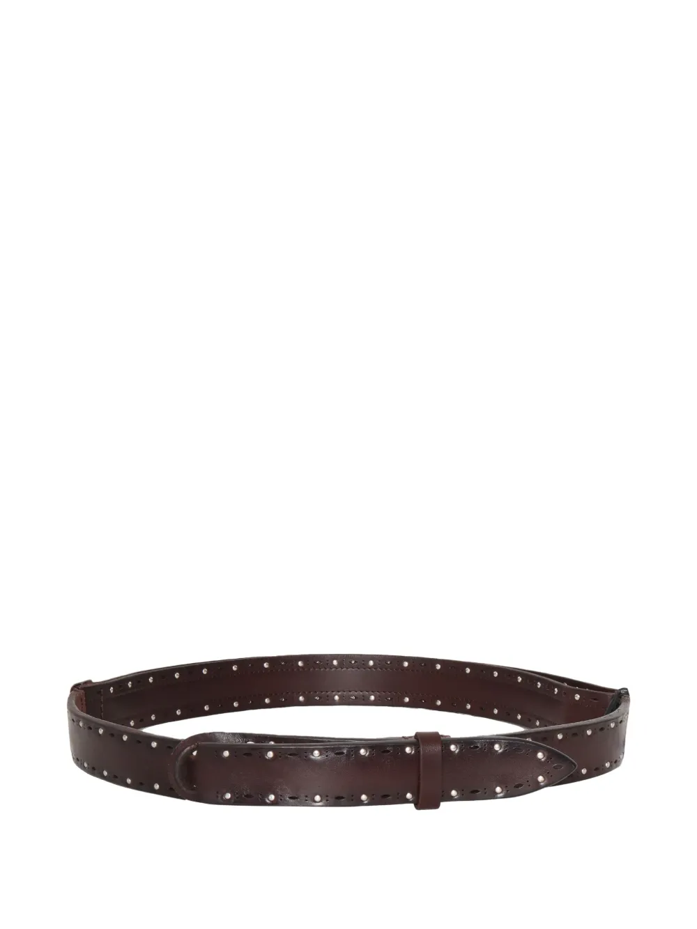 Orciani Riem met studs Bruin