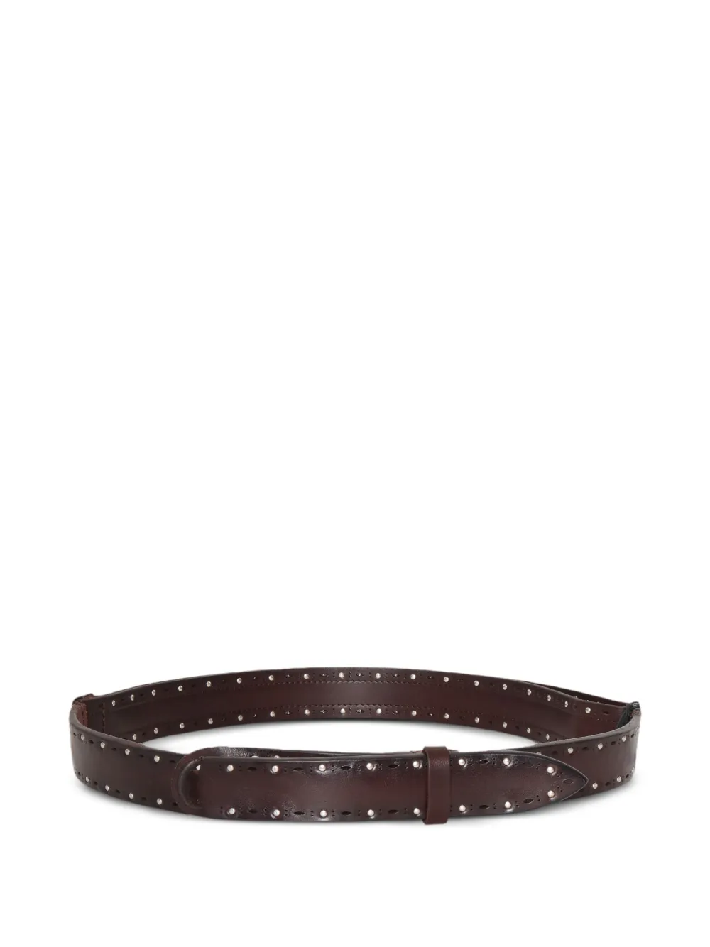 Orciani Riem met studs Bruin