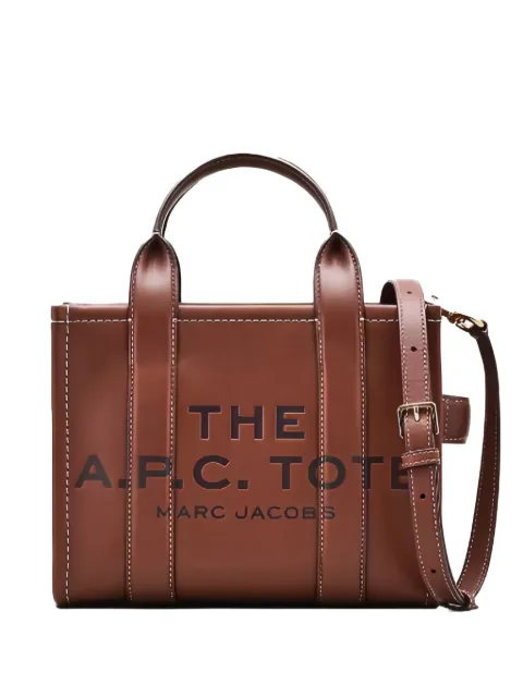 Marc Jacobs x A.P.C small leather tote bag