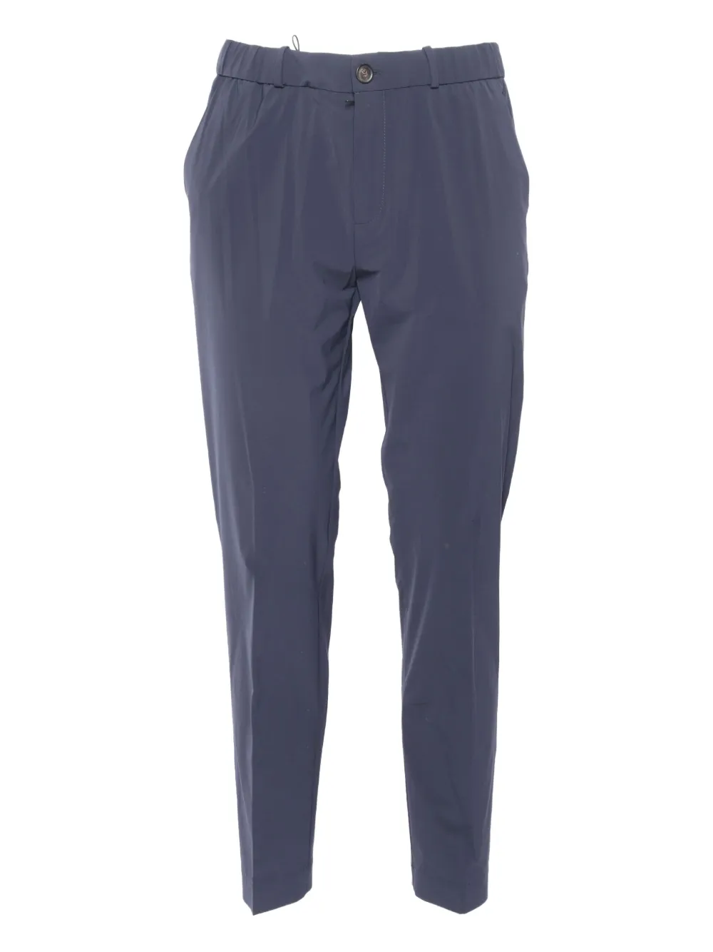 welt-pocket elasticated trousers