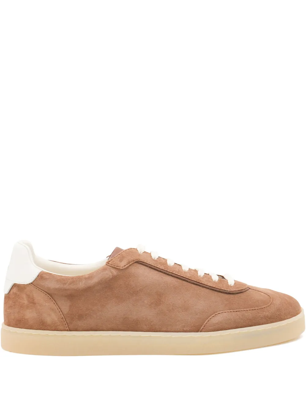 Brunello Cucinelli suede sneakers Brown