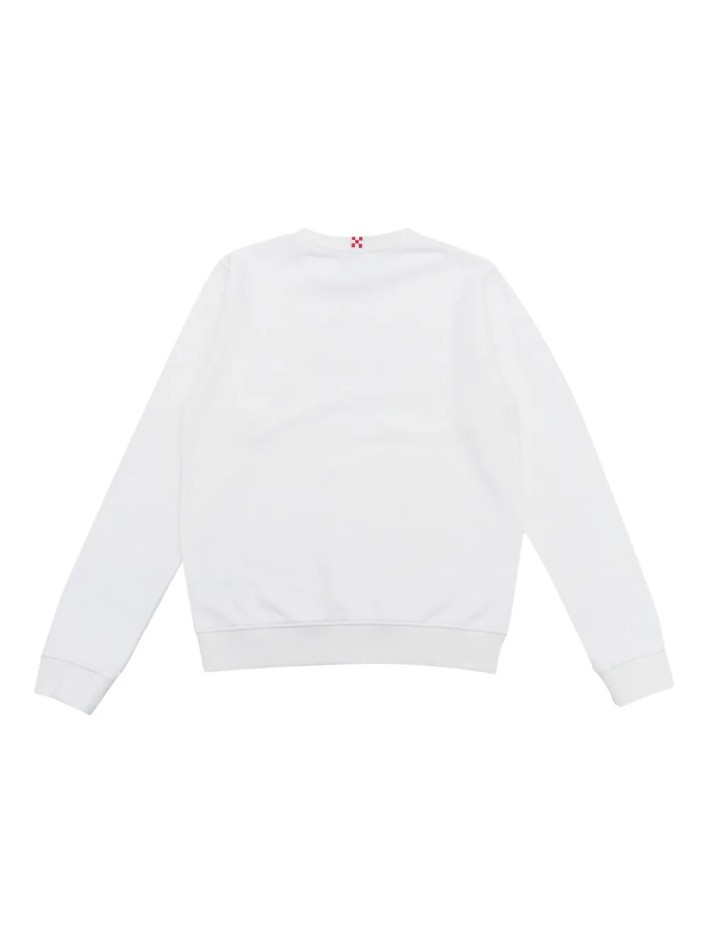 Mc2 Saint Barth Round-neck Sweatshirt In White