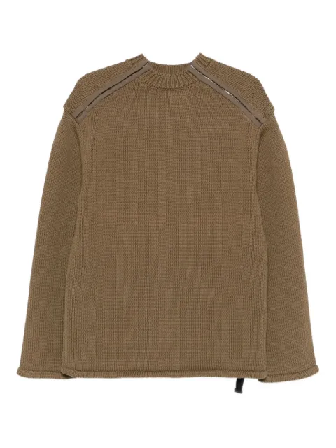 OAMC shoulder-zip detail sweater
