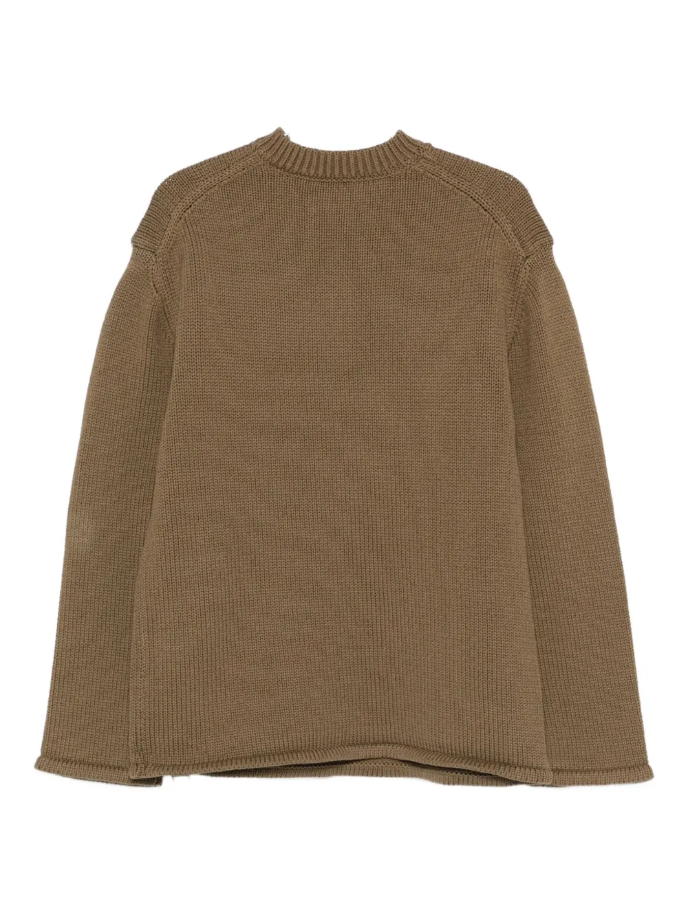OAMC shoulder-zip detail sweater - Groen