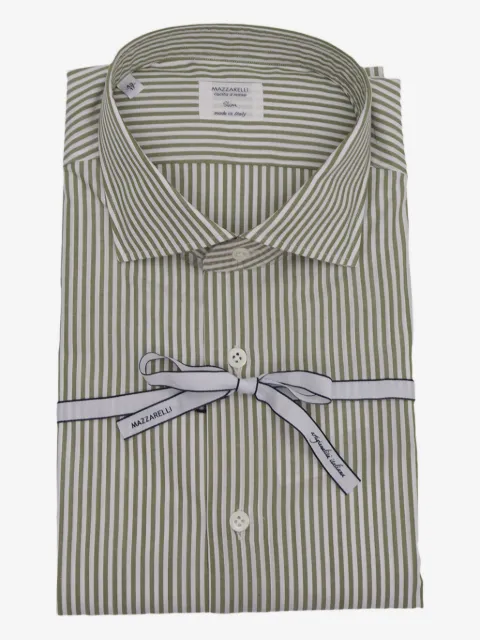 Mazzarelli striped cotton shirt