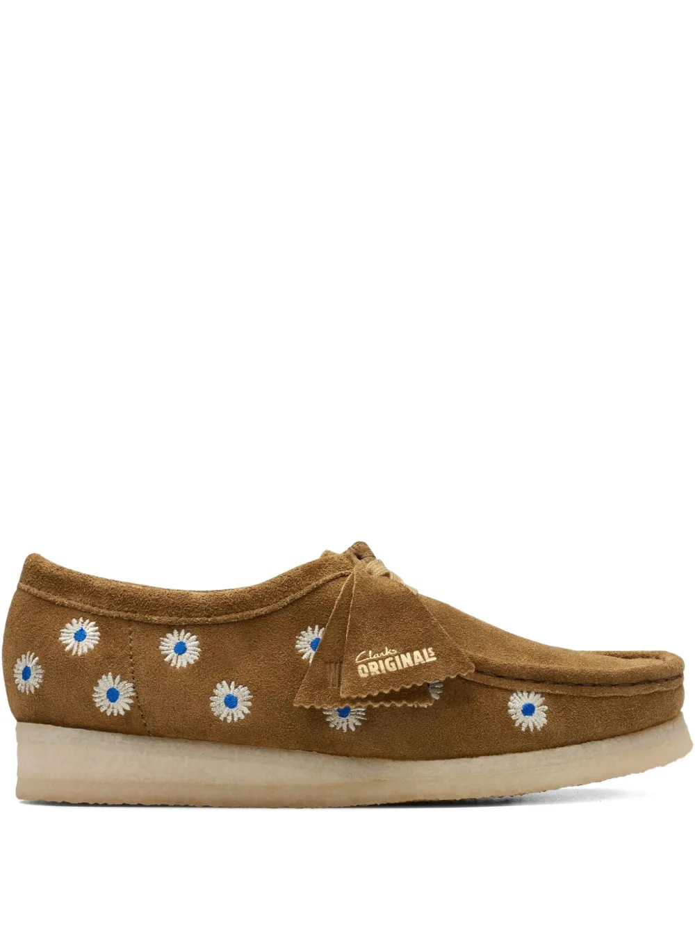 Clarks Originals Wallabee "Dark Olive" derby shoes Brown