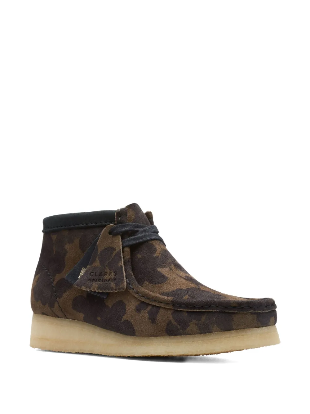 Clarks Originals Wallabee "Black Khaki" boots Brown