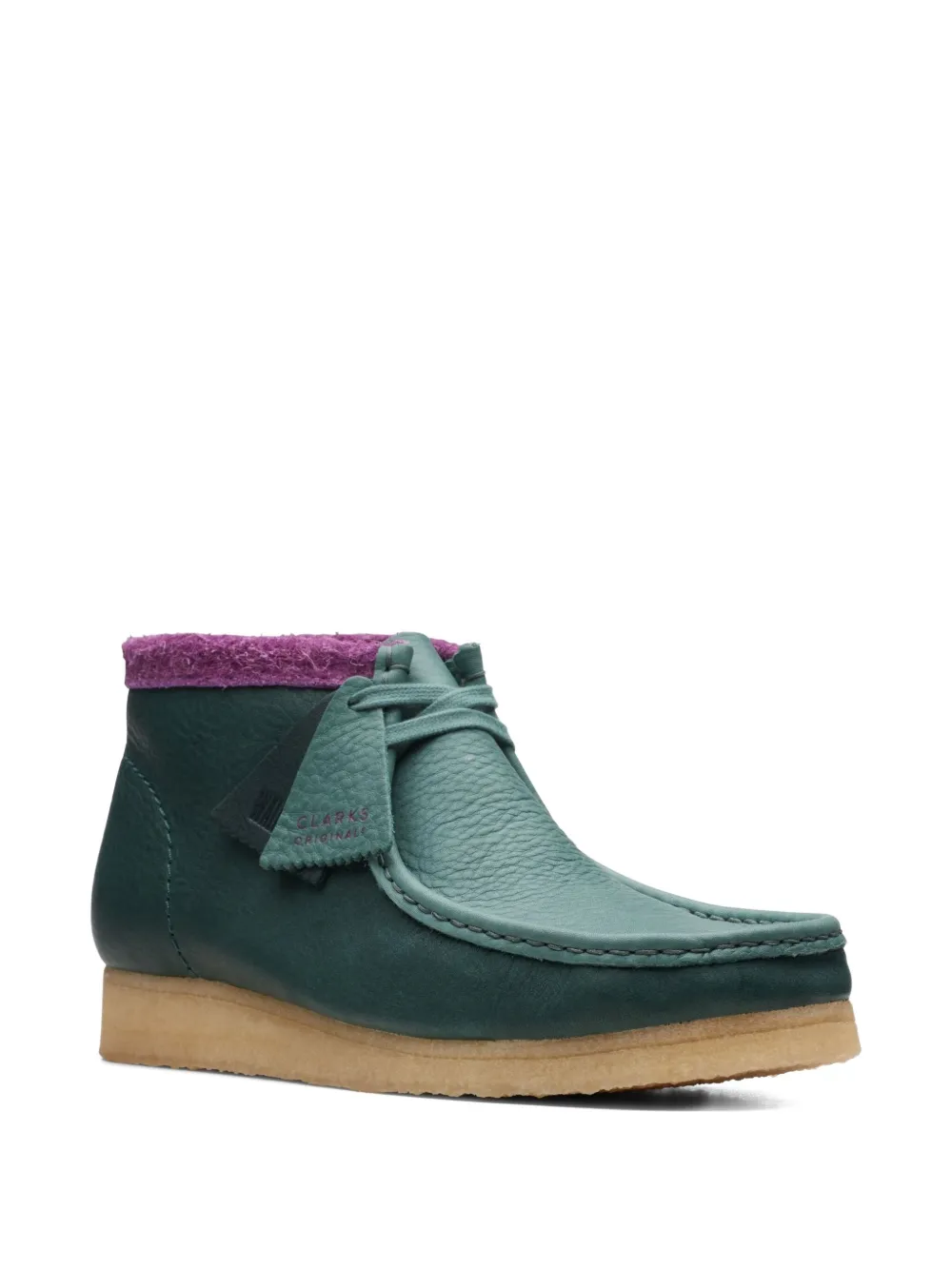 Clarks Originals panelled "Green" desert boots