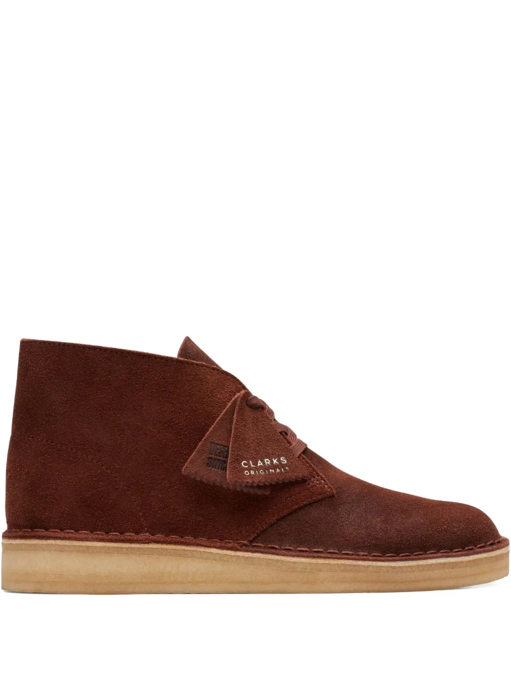 Clarks Originals Desert Coal "British Tan" desert boots Red