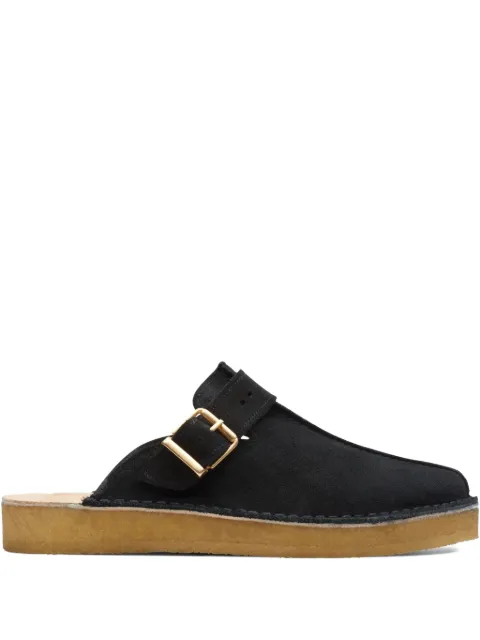 Clarks Originals Trek "Black" mules 