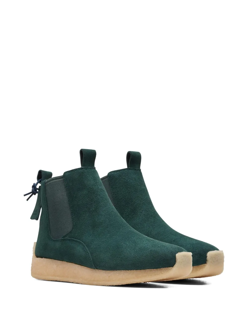 Clarks Originals Radlett suede Chelsea boots Green