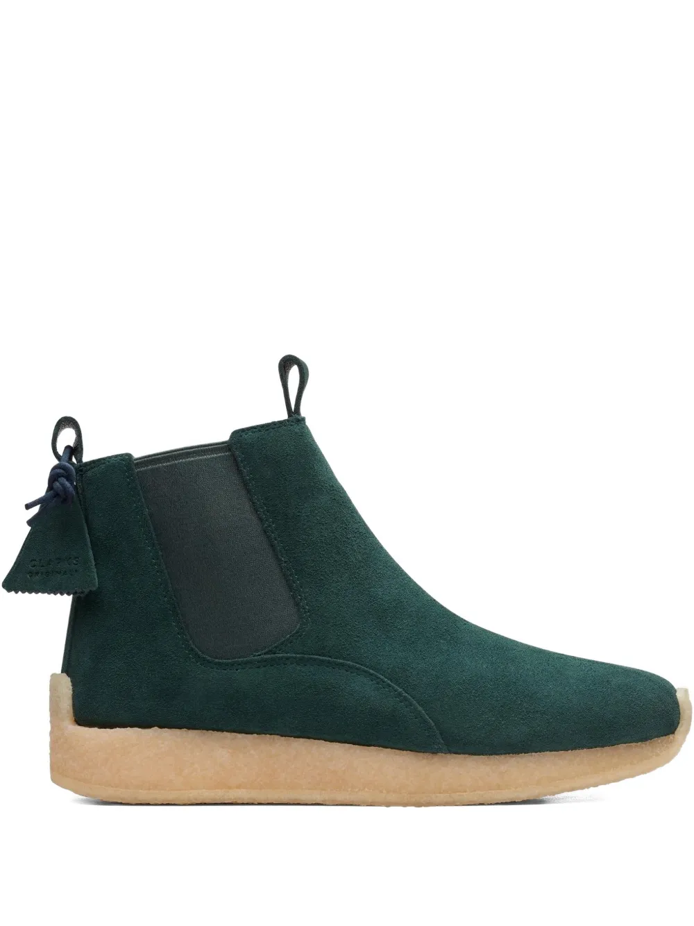 Clarks Originals Radlett suede Chelsea boots Green