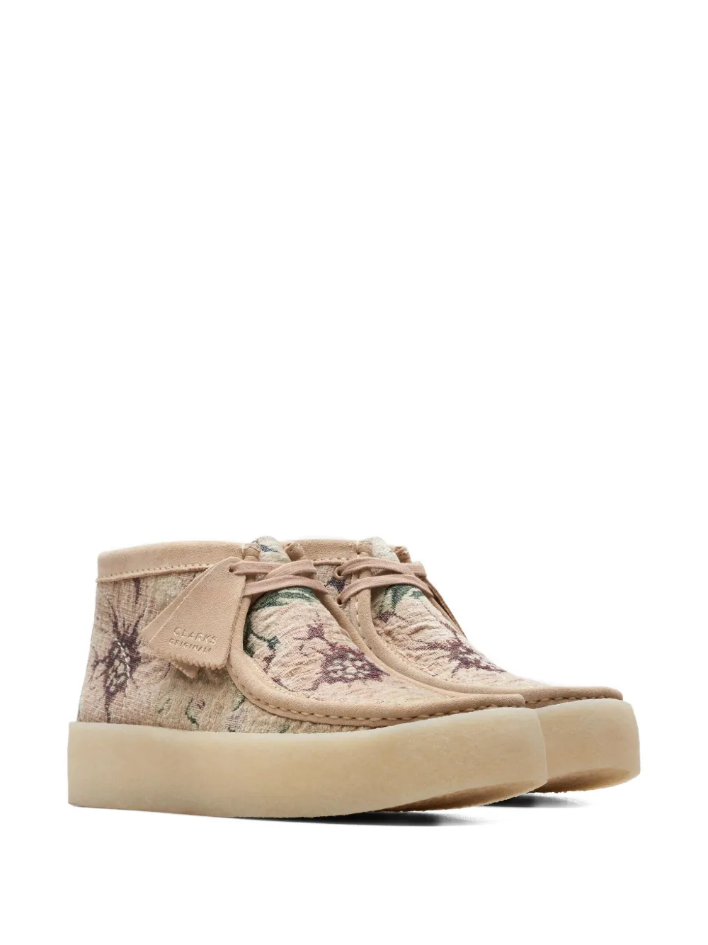 Clarks Originals Wallabeecup Bt "Light Sand" desert boots Neutrals